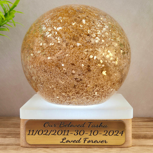 Ashes In Glass Orb