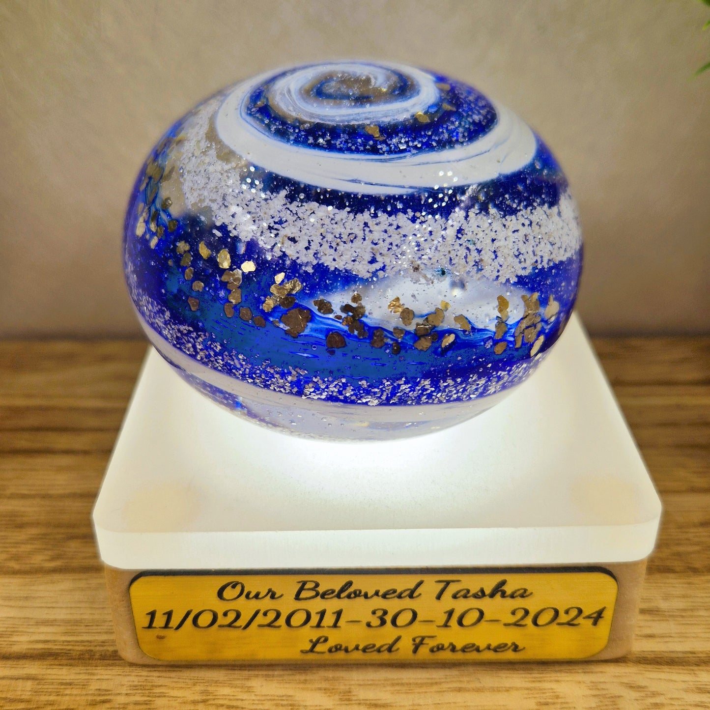 Memorial Pebble paperweight