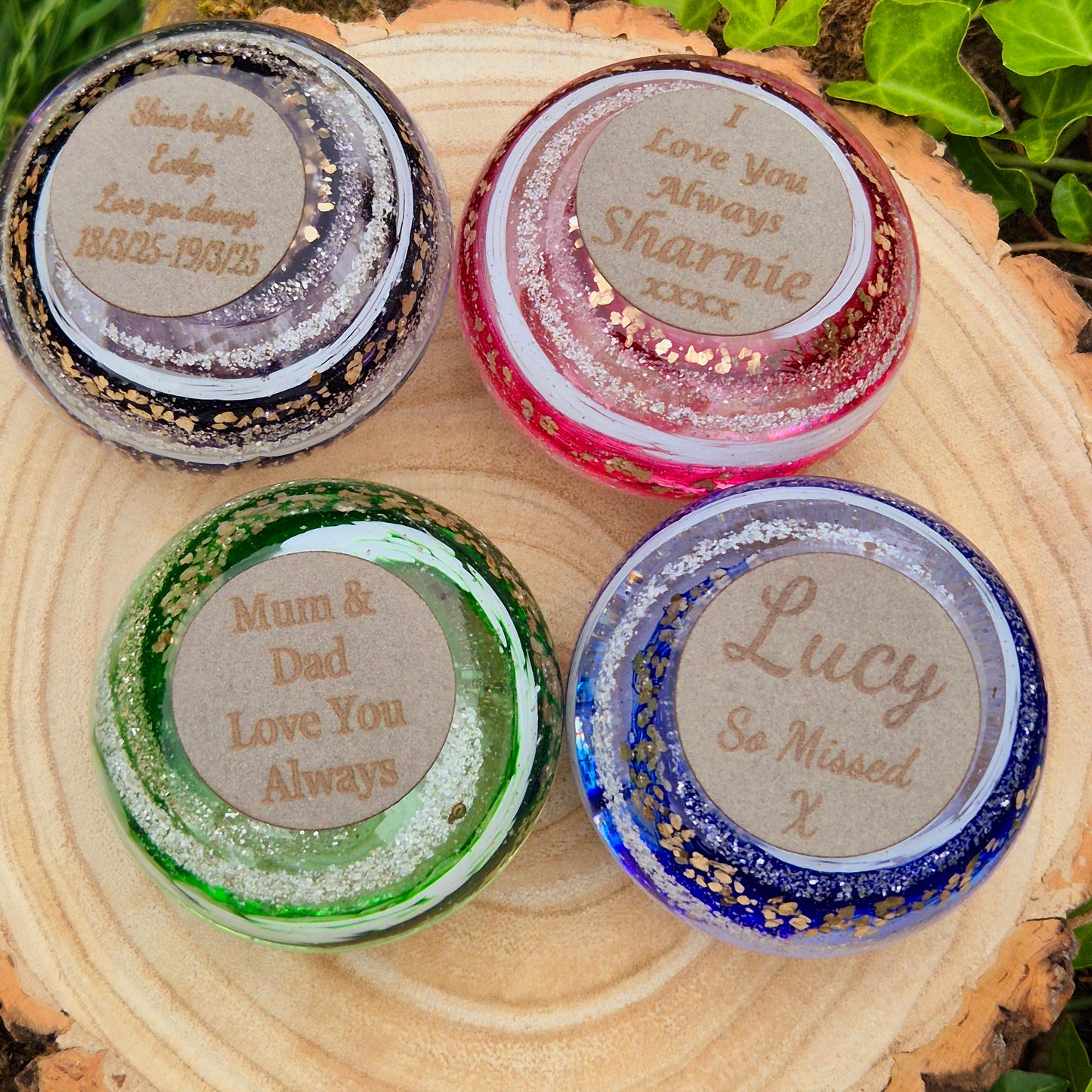 Memorial Pebble paperweight