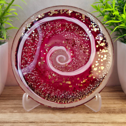 Memorial Ashes In Glass Suncatcher