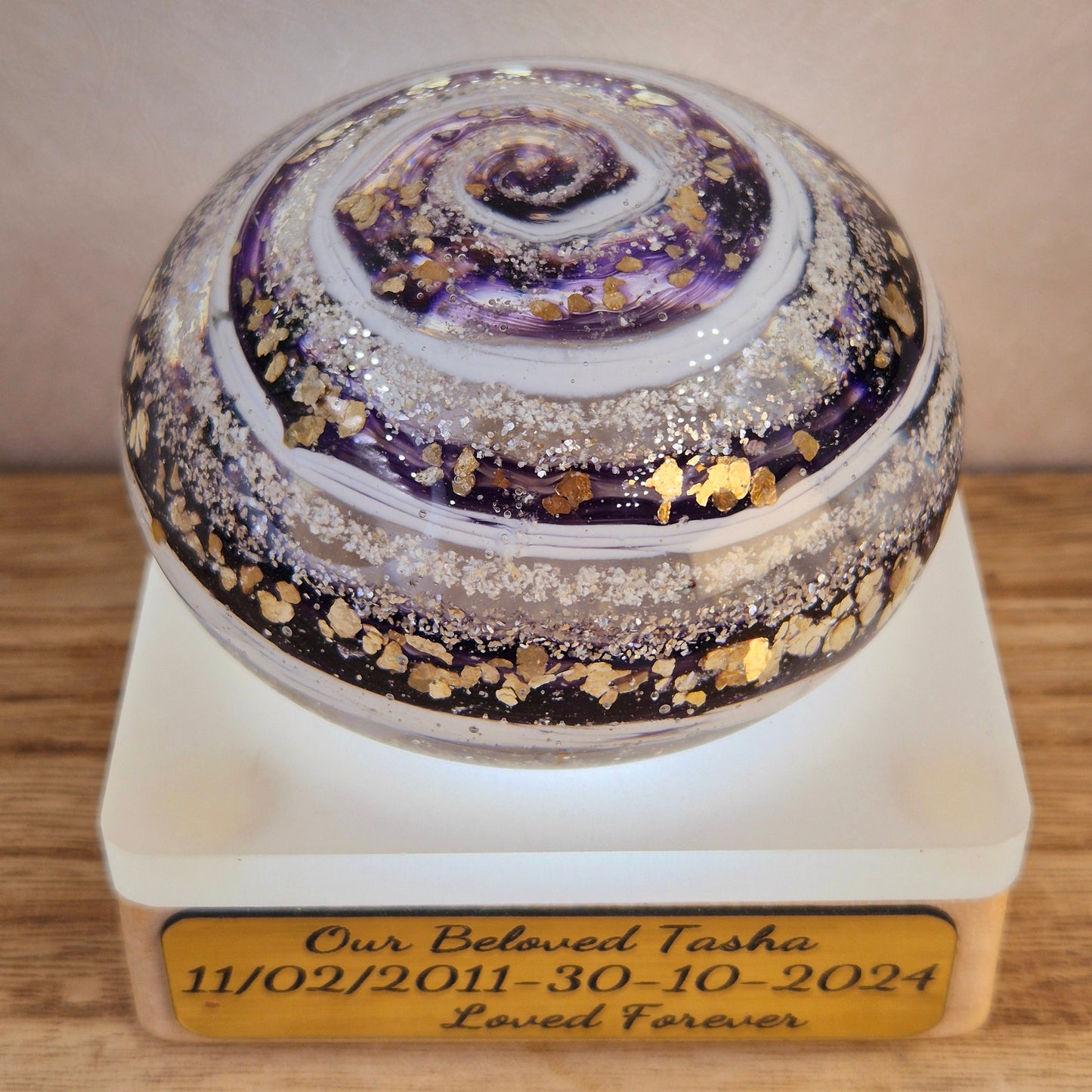 Memorial Pebble paperweight