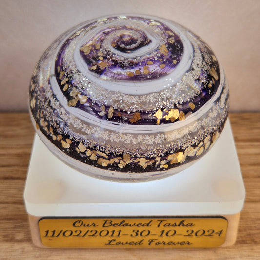Memorial Pebble paperweight