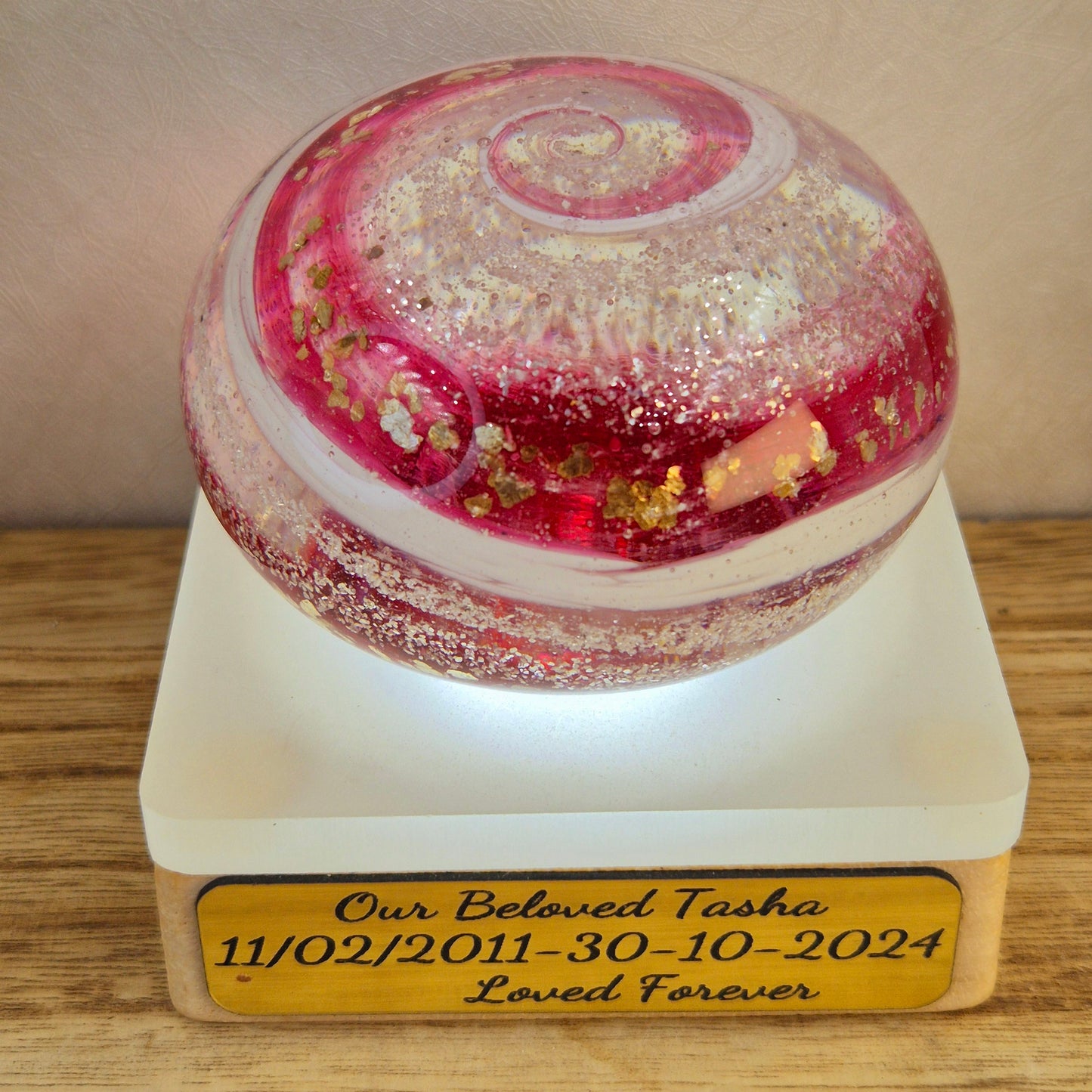 Memorial Pebble paperweight