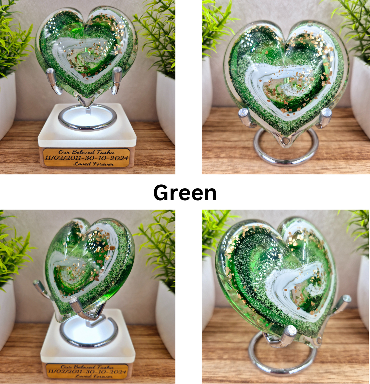 Ashes In Glass Heart