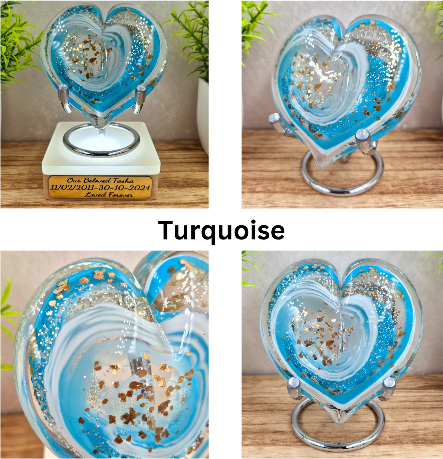 Ashes In Glass Heart