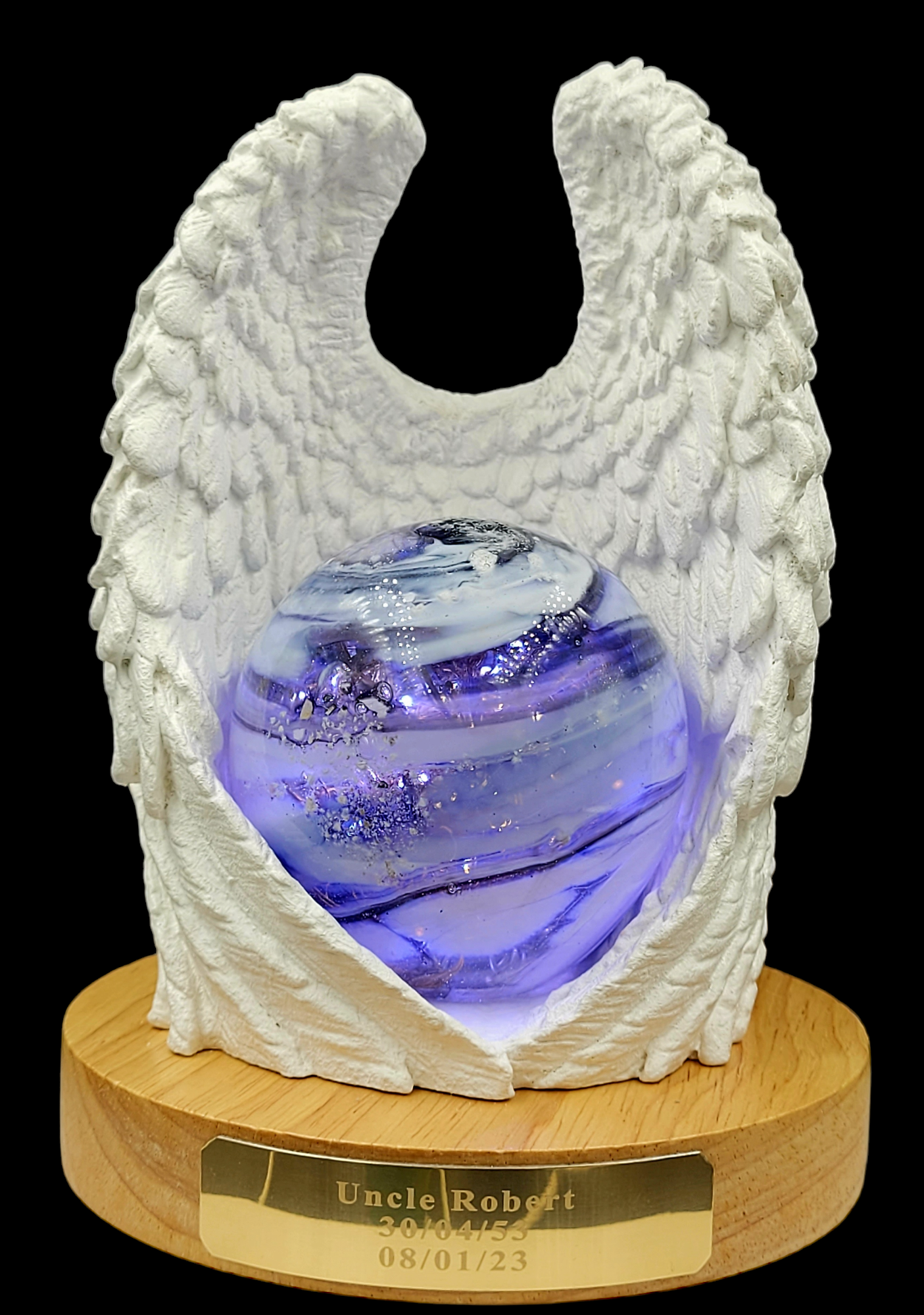 fused cremation ashes in glass remembrance gif neo art glass kris heatont