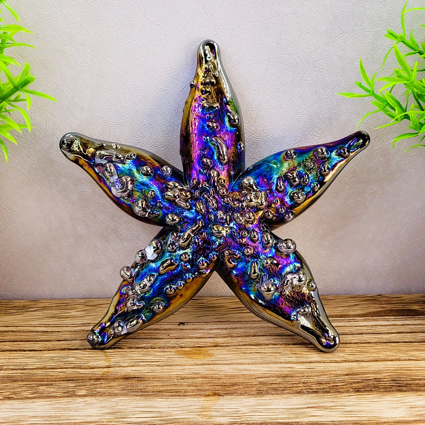 Handmade Ornamental Starfish Paperweight ornaments Ocean Sealife decor