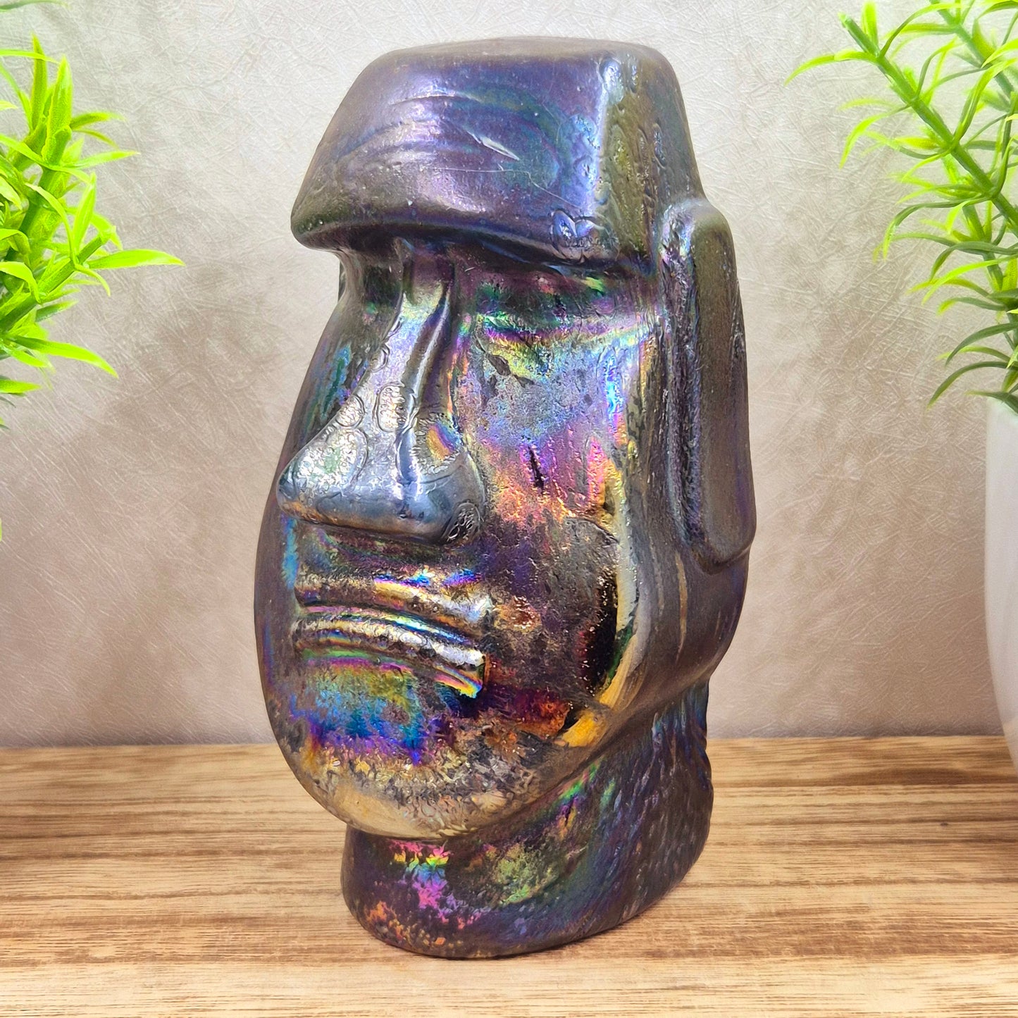 Easter Island head Moai statue paperweight