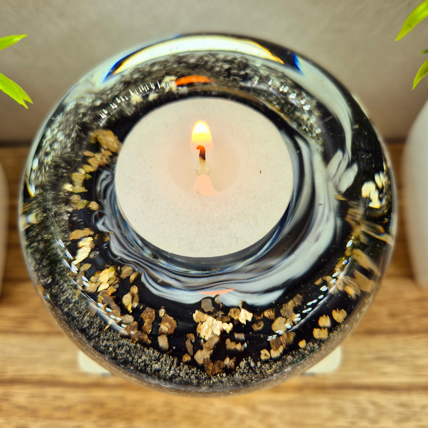 Ashes In Glass Tealight