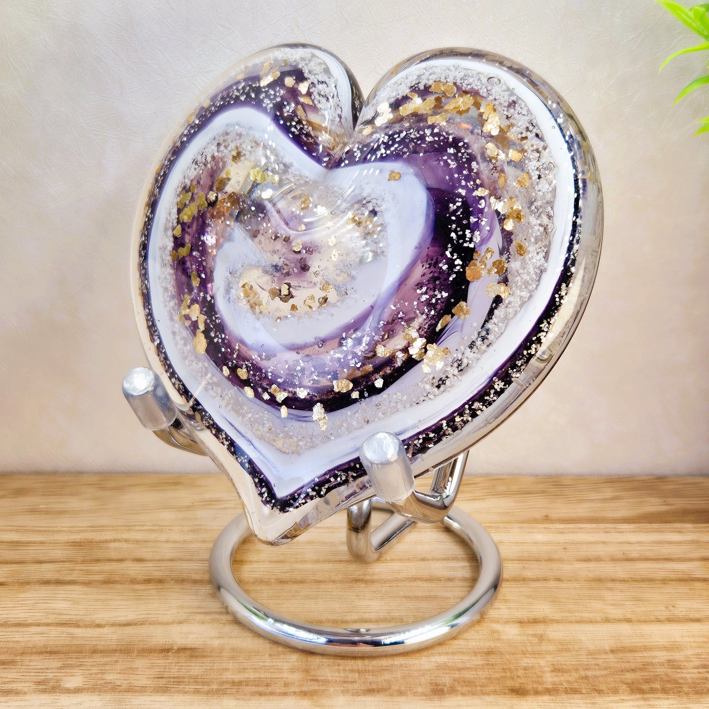 Ashes In Glass Heart