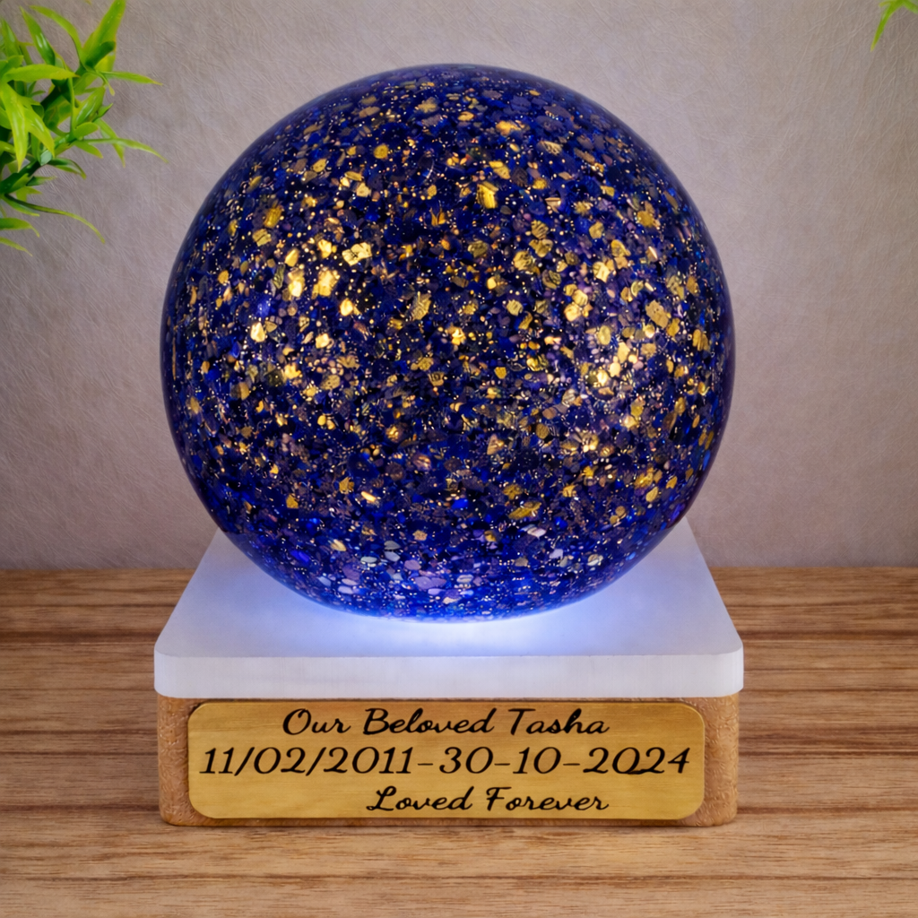 Ashes In Glass Orb