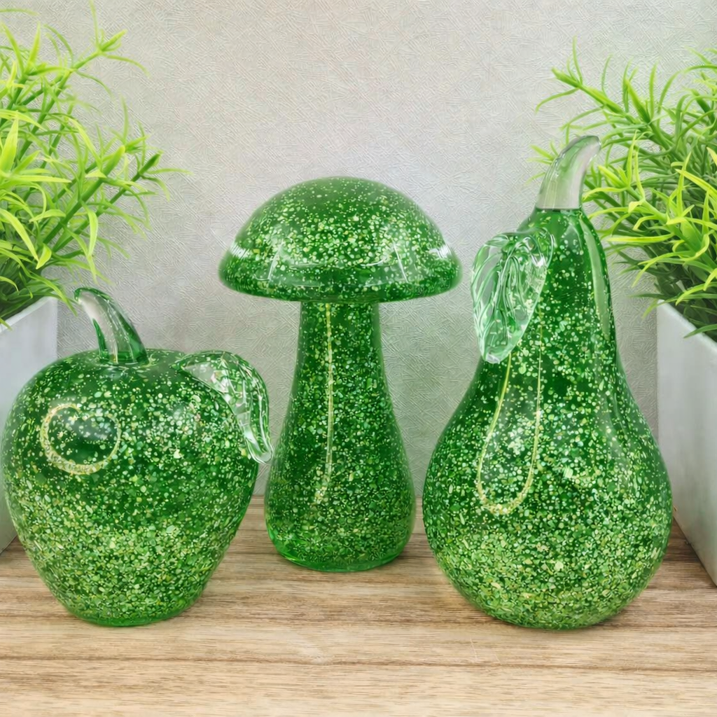 Small Memorial Apple, Pear & Mushroom (individual or set)