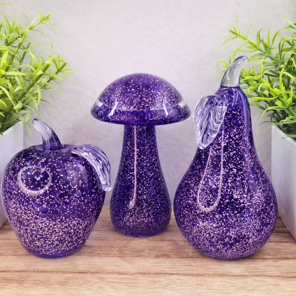 Small Memorial Apple, Pear & Mushroom (individual or set)