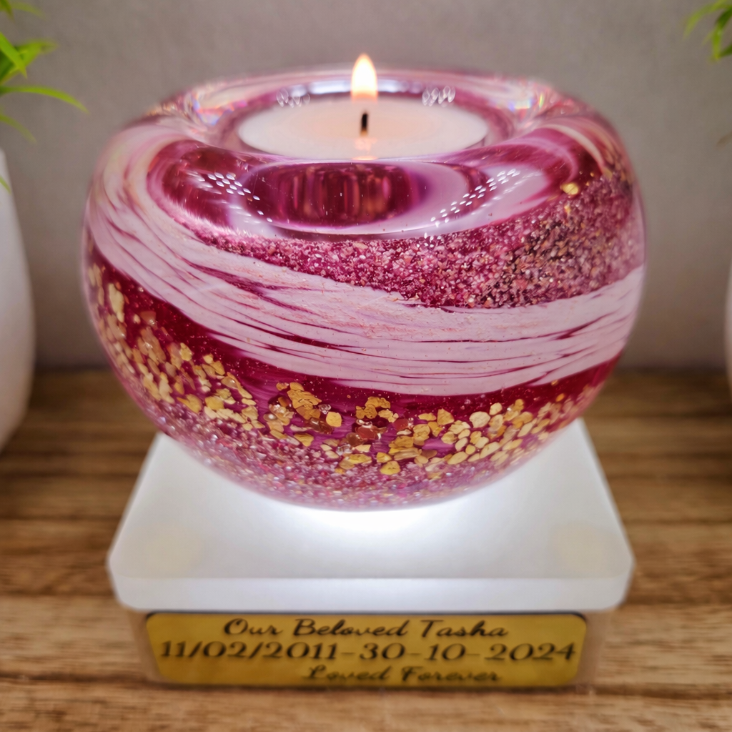 Ashes In Glass Tealight