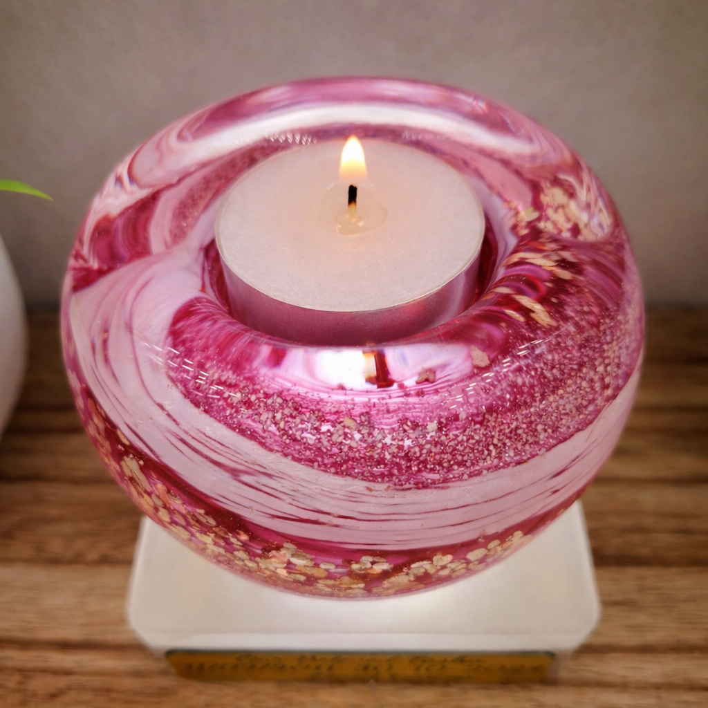 Ashes In Glass Tealight