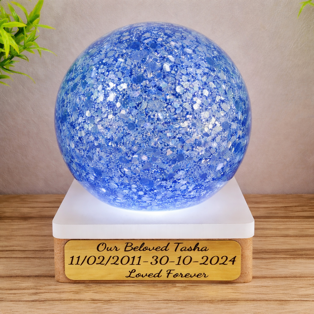 Ashes In Glass Orb