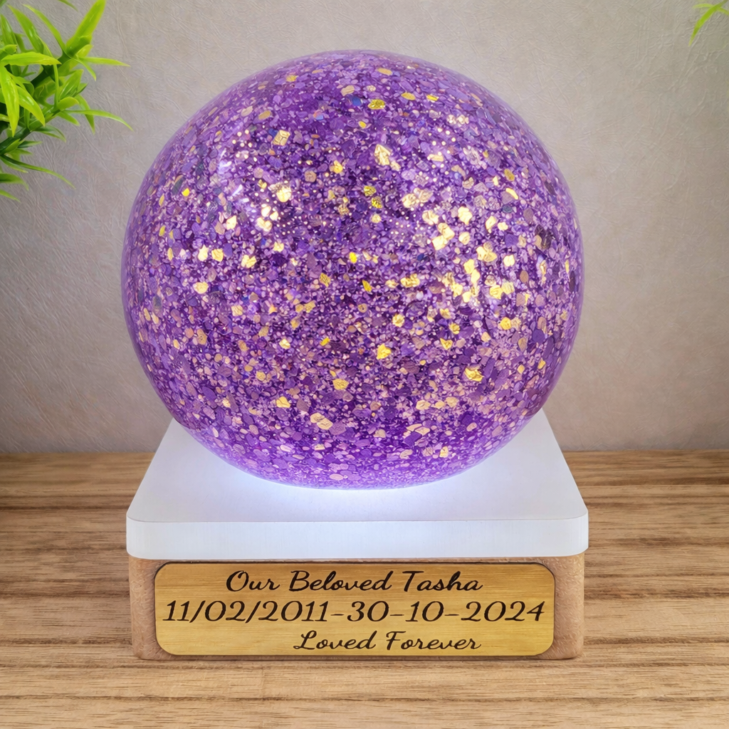 Ashes In Glass Orb