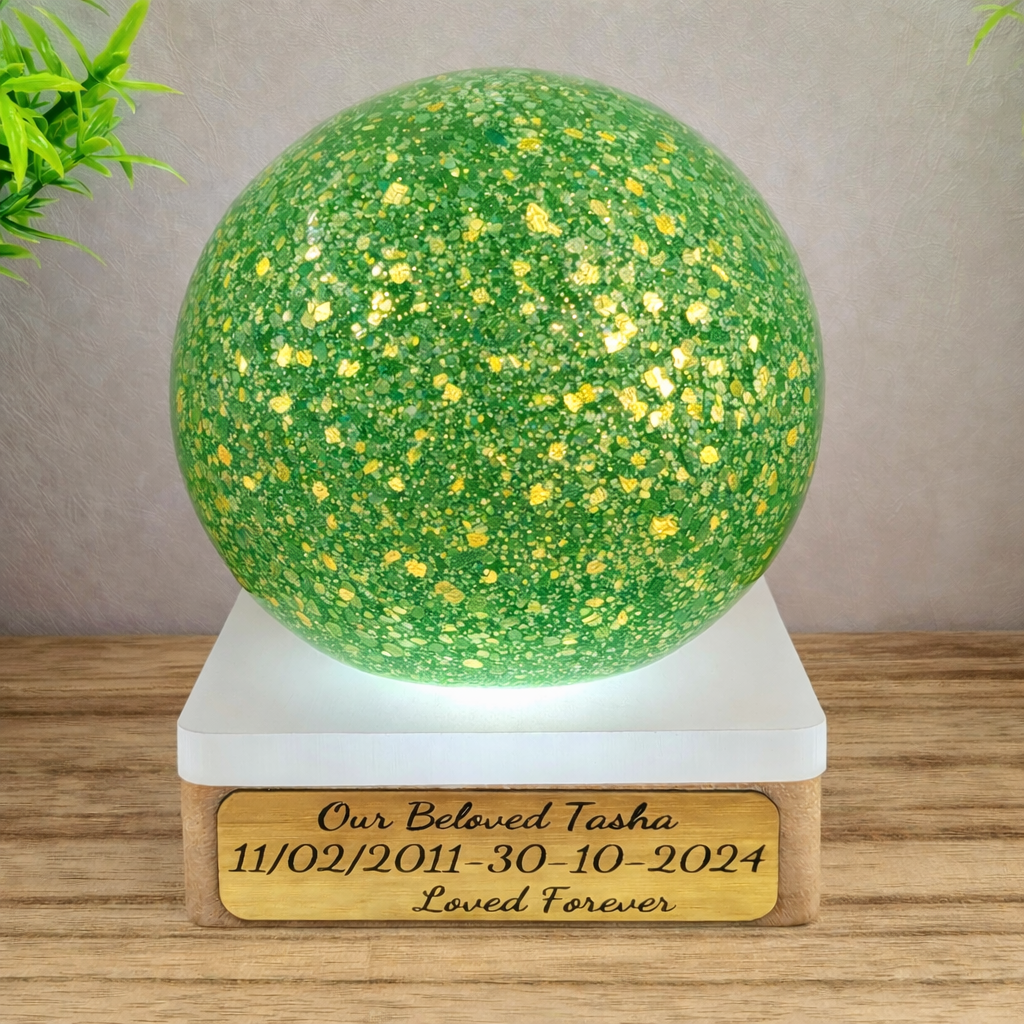 Ashes In Glass Orb