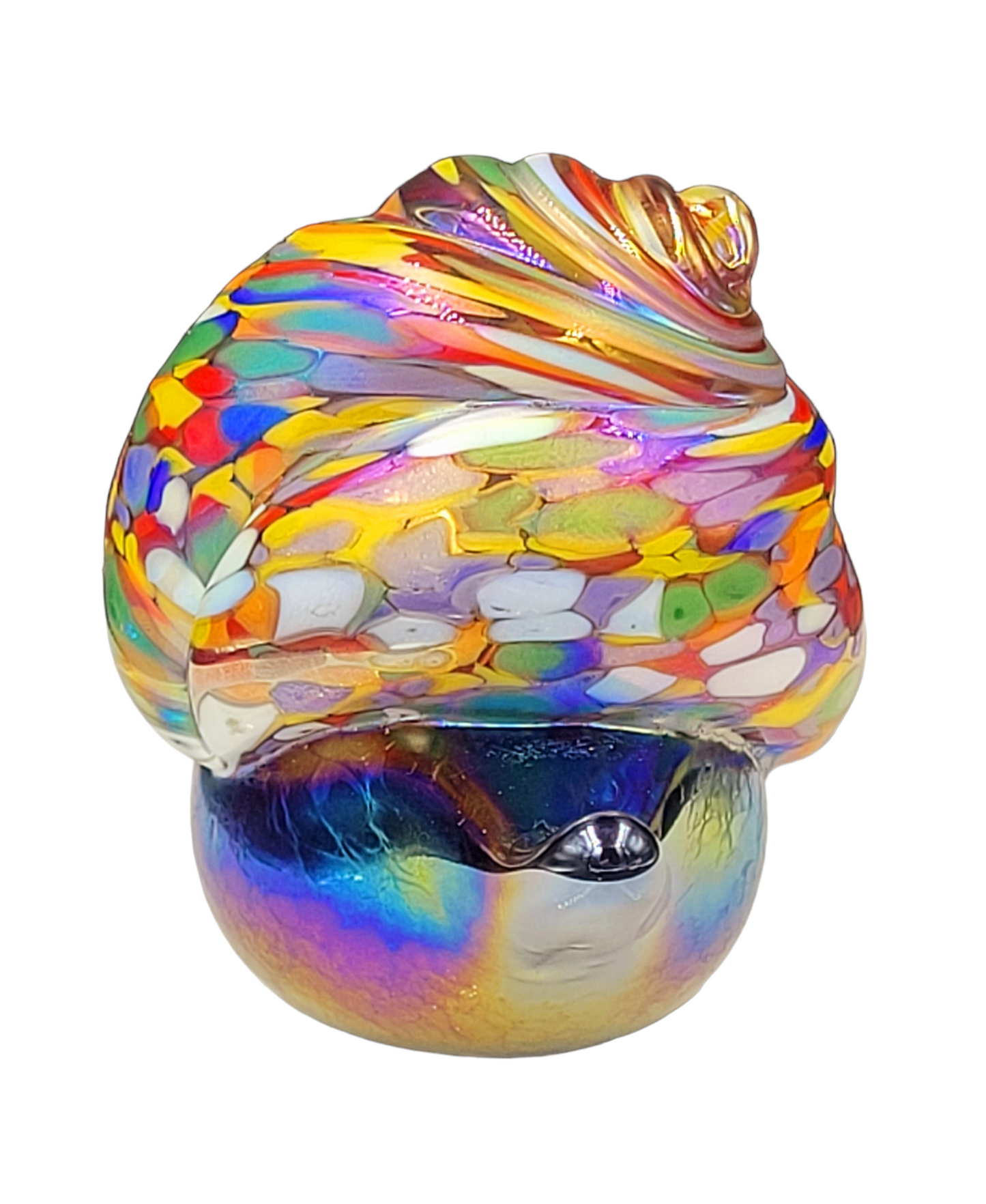 Glass Snail Figurine