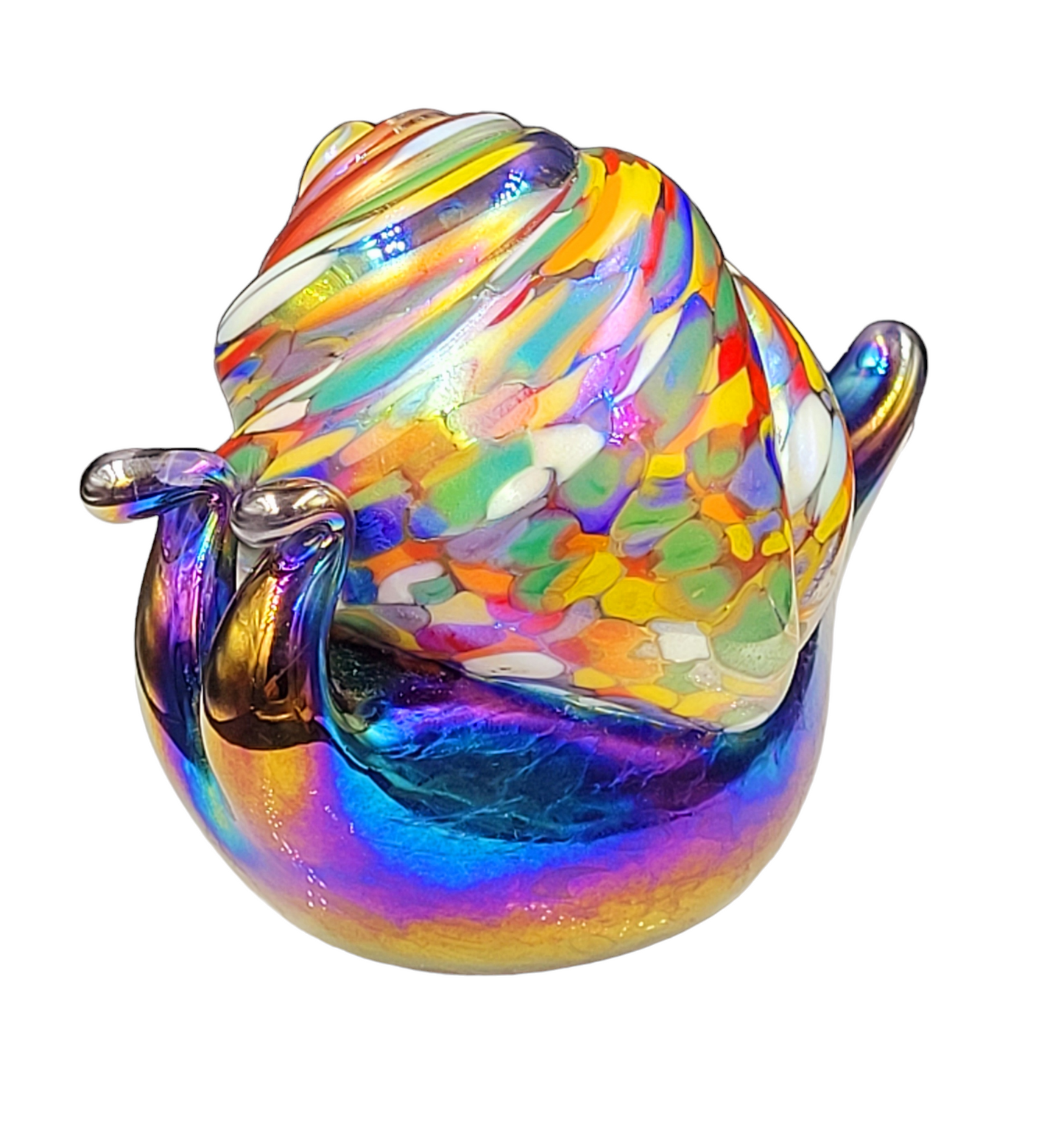 Glass Snail Figurine