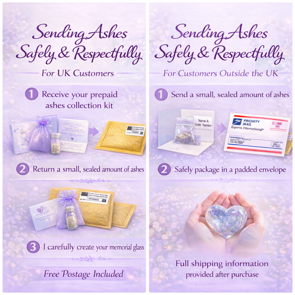 Small Memorial Apple, Pear & Mushroom (individual or set)