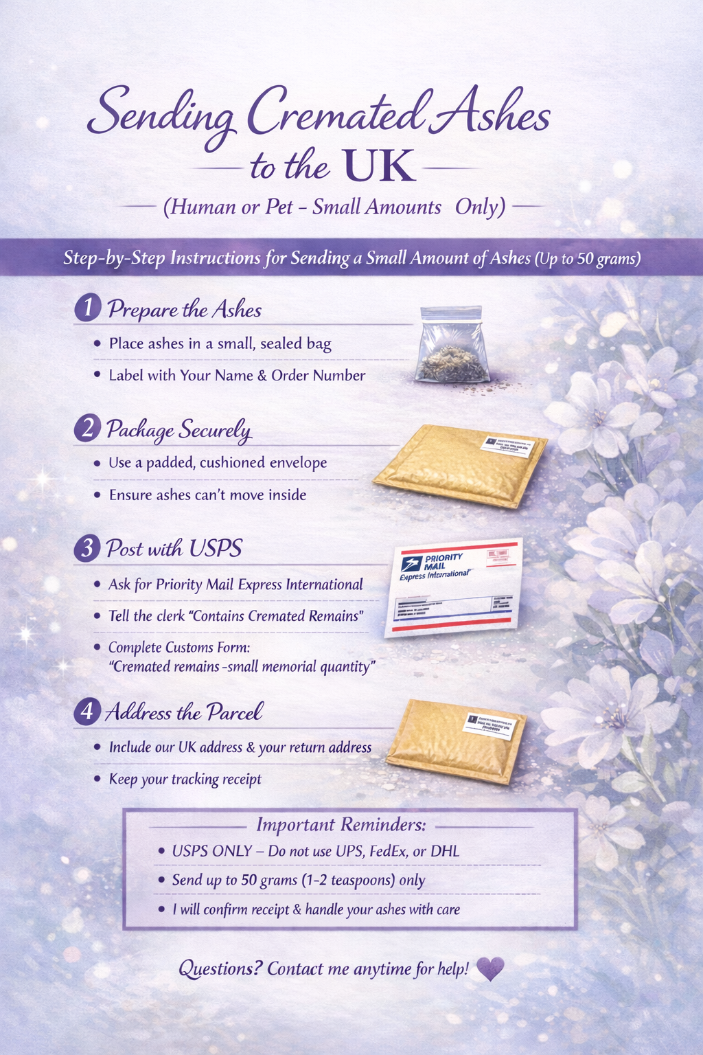 Memorial Ashes In Glass Pebble