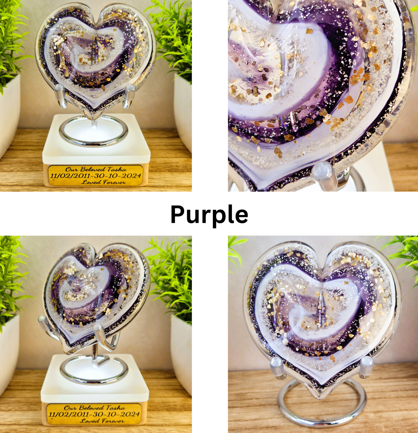 Ashes In Glass Heart