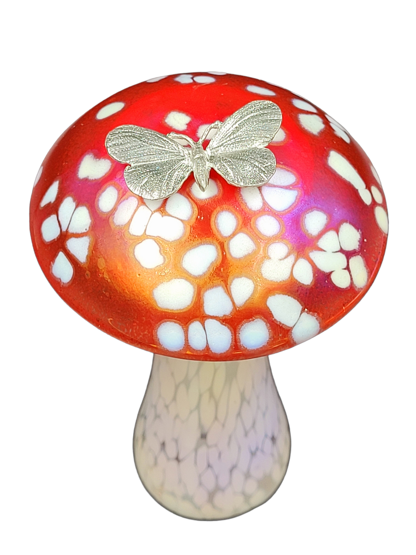 Red & white mushroom