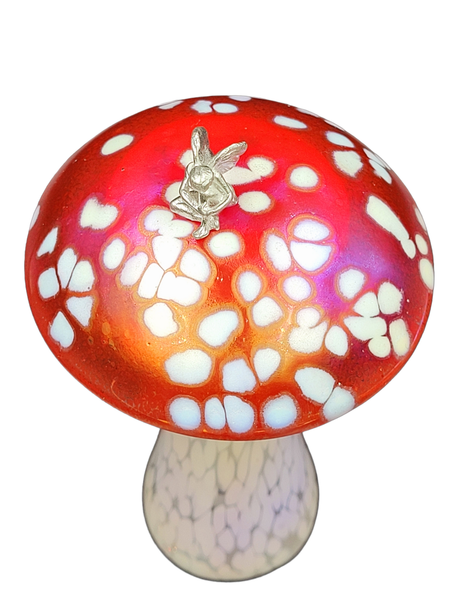 Red & white mushroom