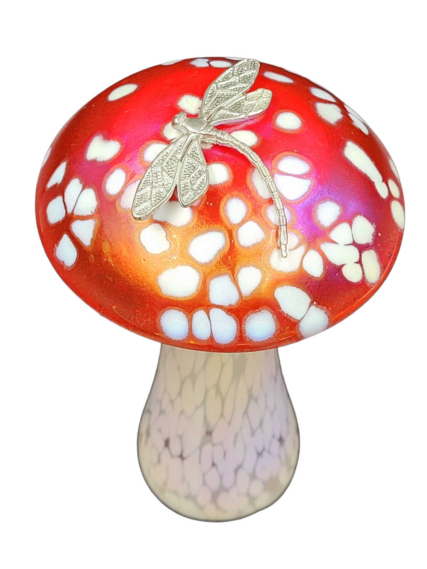 Red & white mushroom