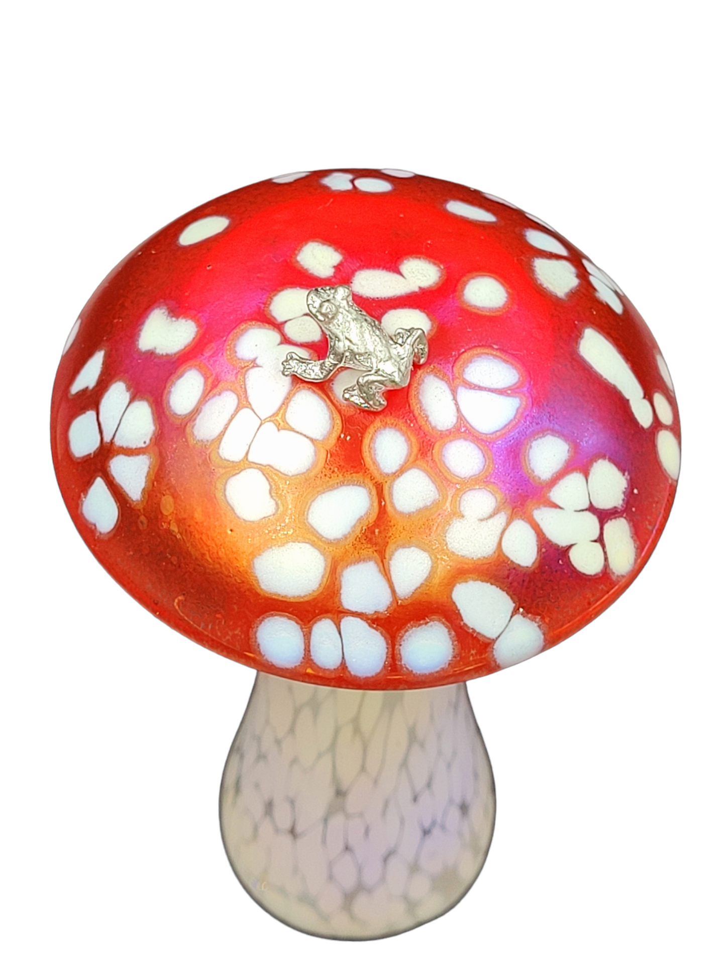 Red & white mushroom