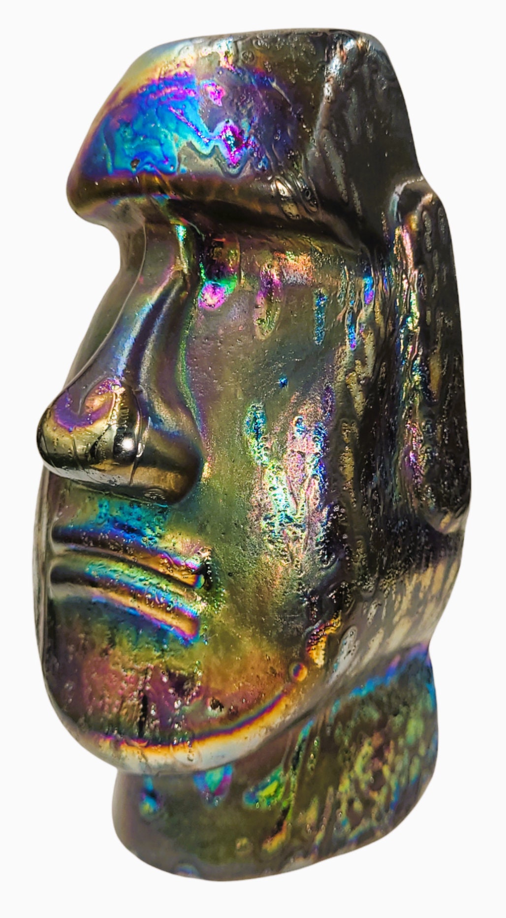 Easter Island head Moai statue paperweight